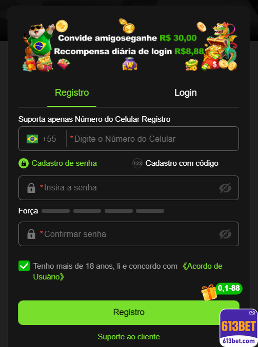 613bet.com Vantagens do 613bet.com